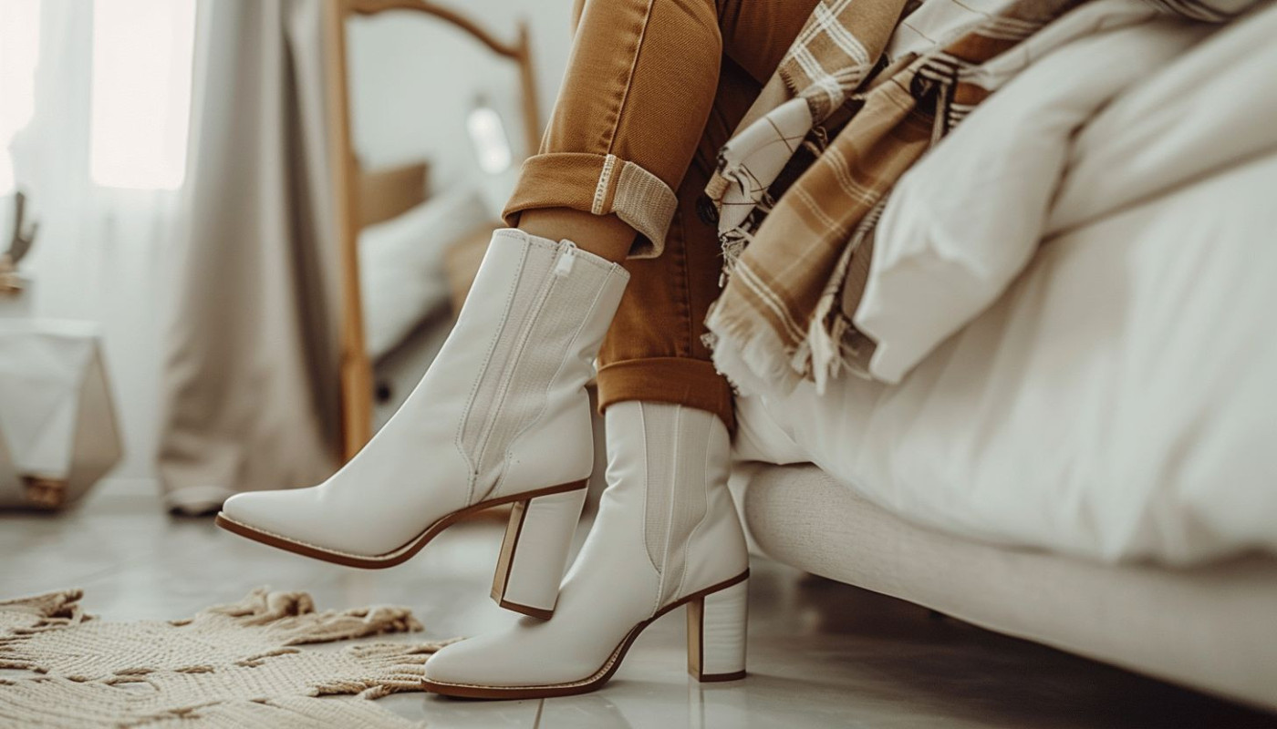 Comment intégrer des bottines blanches à votre garde-robe
